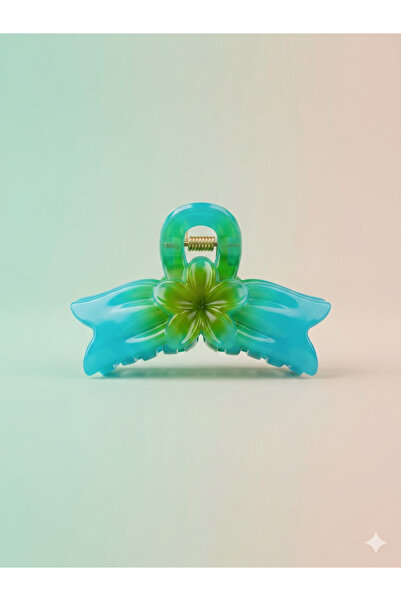 PABALAS Γυναικεία κλιπ μαλλιών με λουλούδια – Μεγάλη κλιπ αγκράφα με κλιπ, πο...