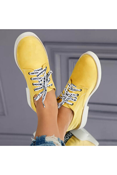 Zaira Pantofi Casual Dama Aurora Galbeni #3813M - 40