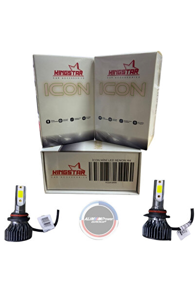 ALİMMPOWER GROUP Kingstar Icon Mini LED Xenon Far Ampul - H11 / H4 / H7 / 900...