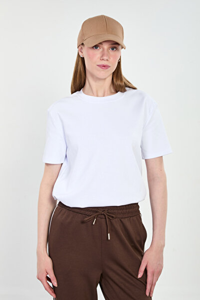 BARRELS AND OIL Γυναικείο T-Shirt με λαιμόκοψη ποδηλάτου σε μεγάλο μέγεθος - ...