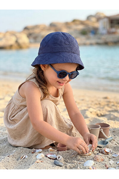 PIECE SIGNATURE 100% Cotton, Jacquard Embossed Fisherman Hat for Children (Ag...