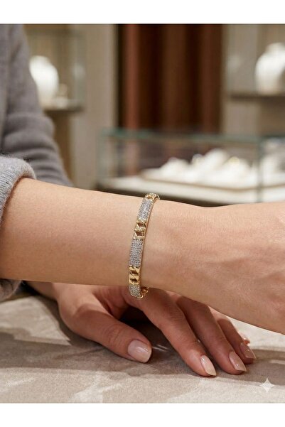 Pırıltı Bujiteri Steel Stainless Color-Retaining Bracelet