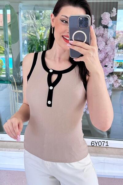 İnce Topuk Λεπτομέρεια Κουμπωτού Στοιχείου Ottoman Atlet 6y071