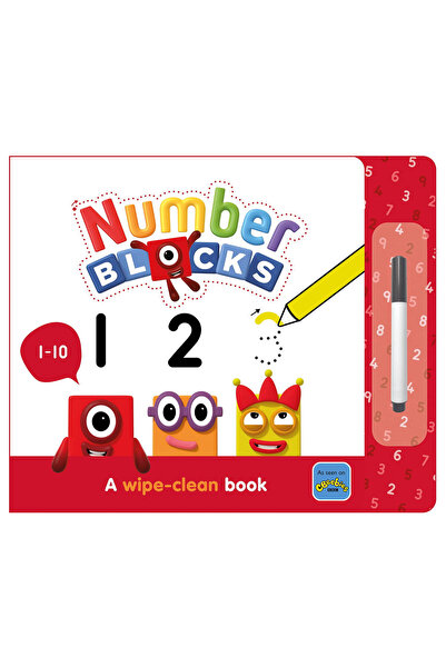 Numberblocks Caietel mic de scris și șters 1-10