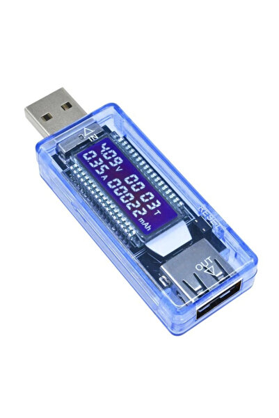zola Ελεγκτής βολτόμετρο και αμπερόμετρο USB 2.0, 2 μετρήσεις/δευτ., χωρητικό...