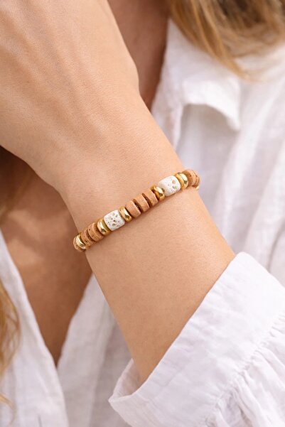 B Design jewelry Petalia Mustard Bracelet