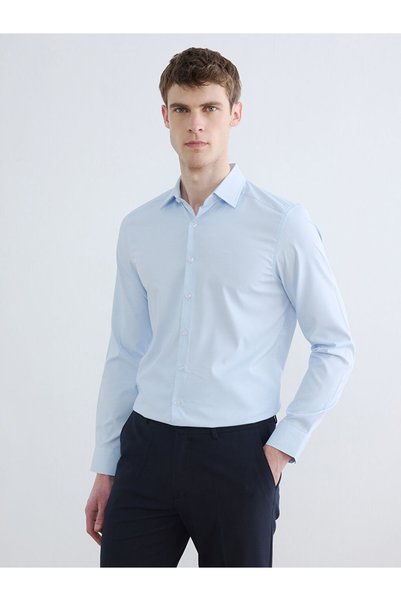 LC Waikiki Lcw Businessslim Fit Plaid Men's Shirt