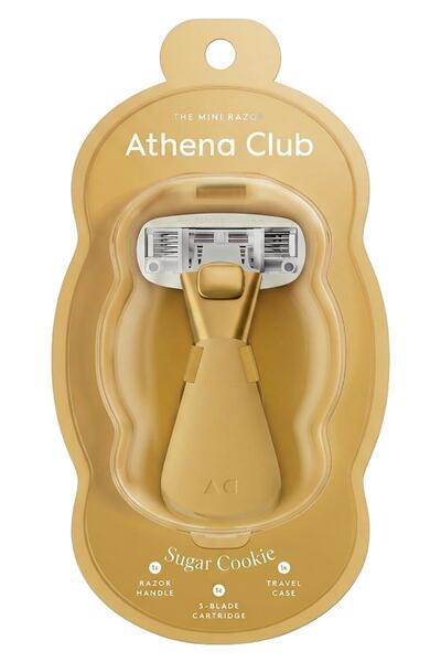 Athena Club شفرة حلاقة نسائية صغيرة الحجم للسفر من سوجر كوكي