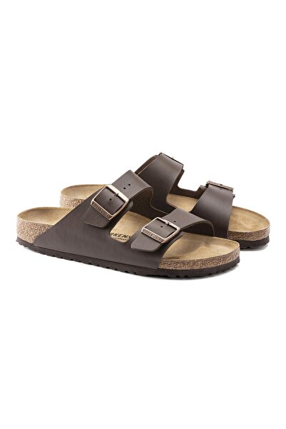 Birkenstock ARIZONA BF ΣΚΟΥΡΟ ΚΑΦΕ ΠΑΝΤΟΦΛΕΣ UNISEX ΜΕ ΔΙΠΛΑ ΛΟΥΡΑΚΙΑ 051703