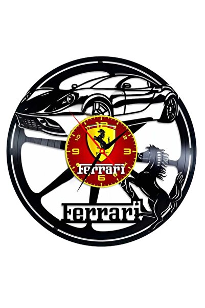Ferrari Ιταλικό Διακοσμητικό Ρολόι Τοίχου Θρύλος