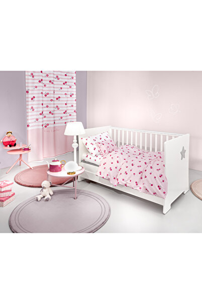 Guy Laroche Βρεφικό σετ κλινοσκεπασμάτων Κεράσια 115x170