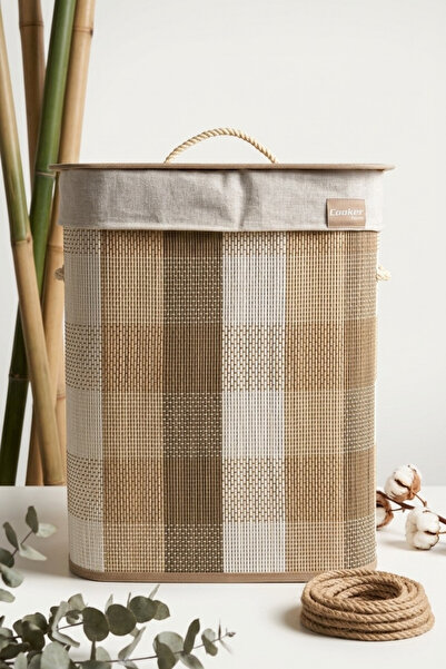 Cooker Σειρά Home Ψάθινο Καλάθι Ρούχων CKR4523