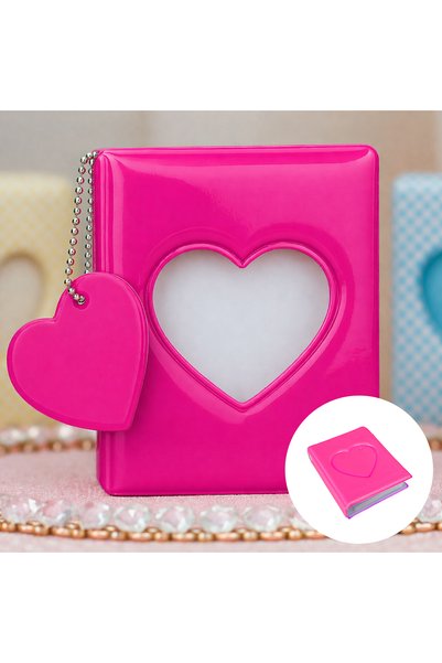 Nobbystar 3’lü Set Mini Fotokart Albümü 6x9cm – 41x3 Fotoğraf Kapasiteli Kpop Fotoğraf Albümü Sarı Turuncu Fuş
