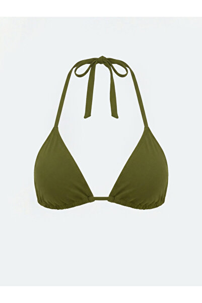 LC Waikiki Women's Removable Padded Triangle Bikini Top