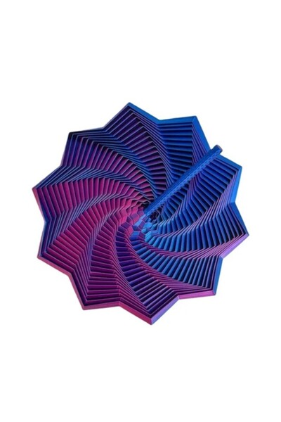 Cyrax Jucărie antistres, 17 cm Albastru/Violet