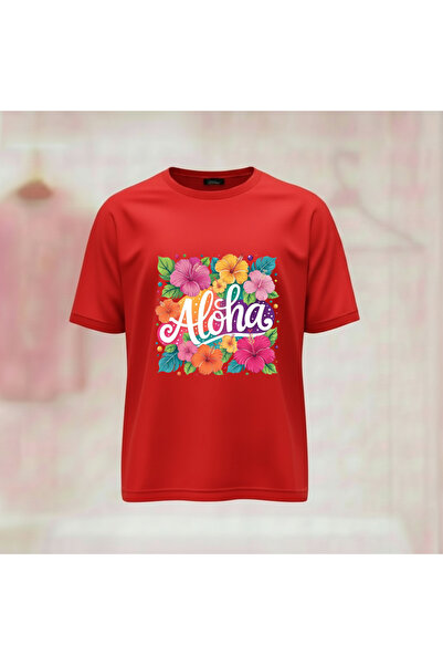 Vordevia Printed Crew Neck Wide Fit Unisex Tshirt