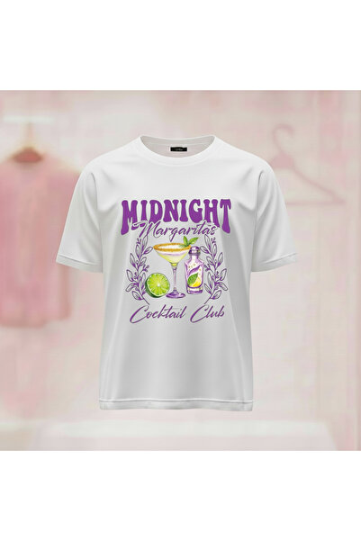 Vordevia Printed Crew Neck Wide Fit Unisex Tshirt