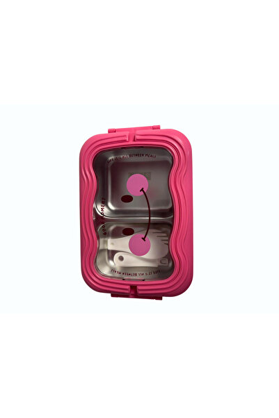 MUGGLE Ms-30 Two-Tier Stainless Steel Lunch Box