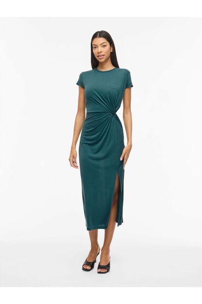 VILA Maxikleid VIMODALA Kurzärmeliges