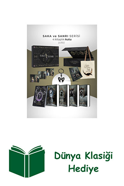 Ephesus Yayınları Saka ve Sanrı Serisi - 4 Kitaplık Kutu (Ciltli) + Dünya Kla...