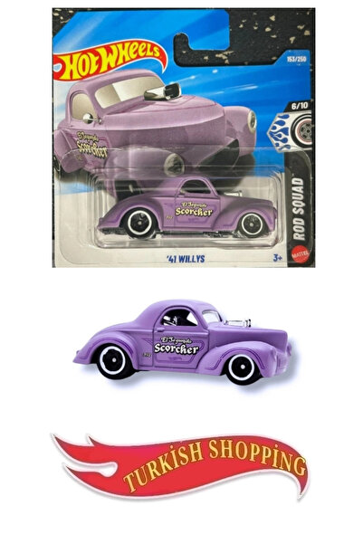 HOT WHEELS 1:64 Ölçek 41 Willys