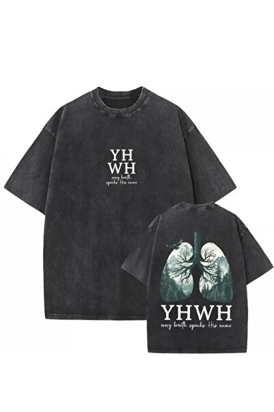 ALEYZA MODA Υπερμεγέθη T-Shirt με Κέντημα, Βαμβακερό, Άνετη Γραμμή για Καθημε...