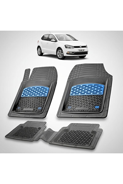 TEAMCAR Πατάκια δαπέδου συμβατά με Volkswagen Polo V Hatchback 2009-2017 |   ...