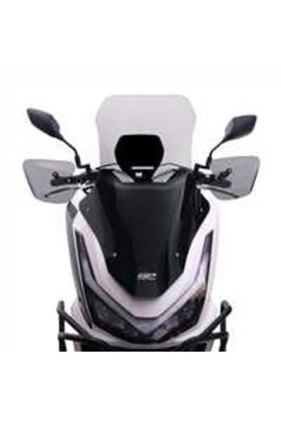 diğer 111 GP Kompozit Honda PCX 125 2025 Uyumlu Ön Cam Şeffaf 70 CM