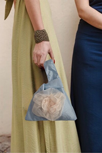Smonday Şantuk Kumaştan Knot Bag / El çantası