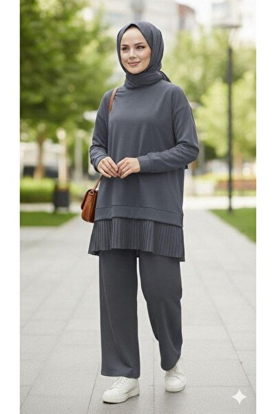 MEBA Γυναικεία Ενδύματα Τεσεττούρ Εποχιακά Υφασμάτινα Ρούχα με Λαιμόκοψη Ποδη...