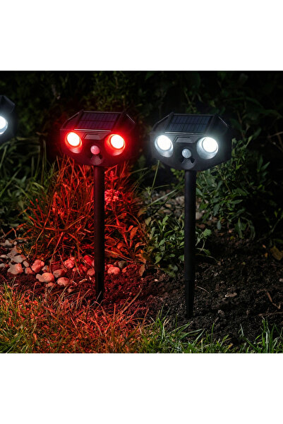 gaman 2 Adet Solar Güneş Enerjili Sensörlü Solar Bahçe Aydınlatması - Solar A...
