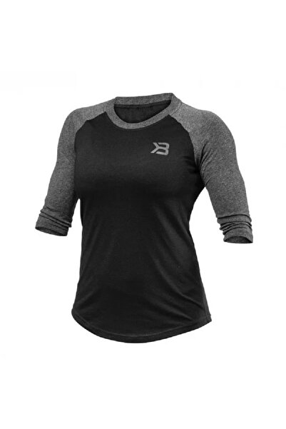 BETTER BODIES Tricou de baseball pentru femei, negru
