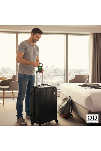 ORIGINAL DEALS Ηλεκτρονική Ζυγαριά Χειρός για Τσάντες, Αποσκευές, Ψάρια και Ζ...