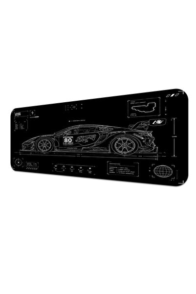 Liriya 70x30 Profesyonel Gaming Mouse Pad - Kaydırmaz Taban, Pürüzsüz Yüzey, ...