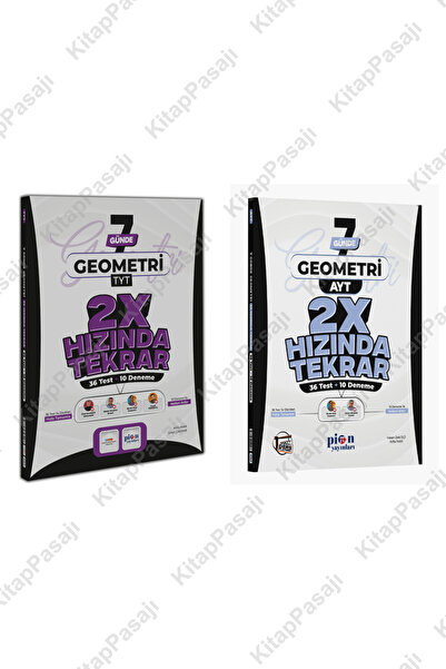 Ulti Yayınları Ders Platosu Pion TYT AYT Geometri 7 Günde 2X Hızında Tekrar D...