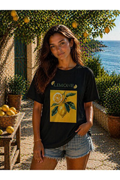 CAMILA PAUL Summer Themed Printed T-Shirt