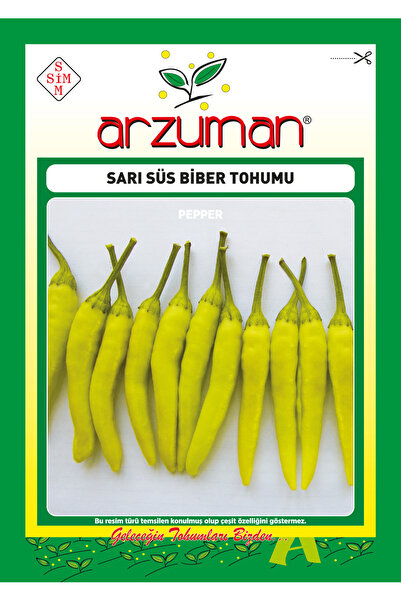 Sarı Süs Biber Tohumu 5 Gr.