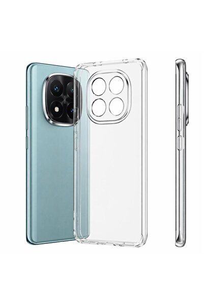 bzontech Redmi Note 15 Pro İle Uyumlu Kılıf Şeffaf Kamera Korumalı 3D