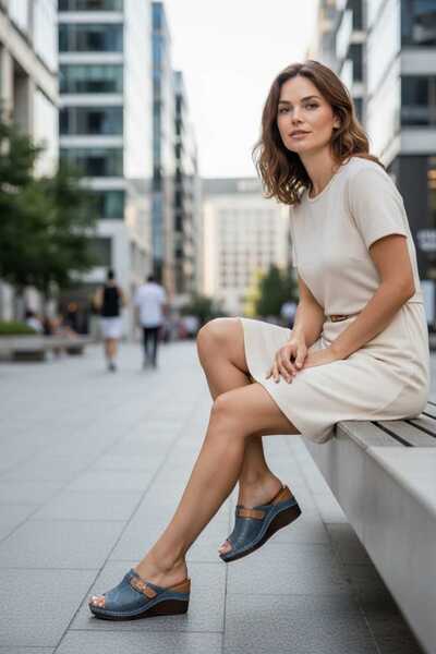 By Yağlıoğlu 100% Γνήσιο Δέρμα Πλήρως Ορθοπεδικές Ανατομικές Παντόφλες BRK0086