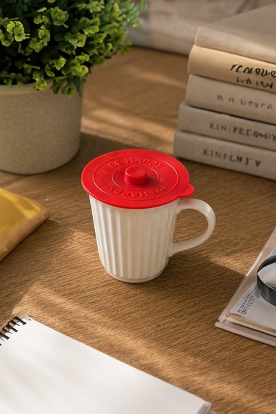 Siliconly 3 Pieces Silicone Cup and Mug Cover - Air-Tight Heat-Protective Carafe and Jug Cover