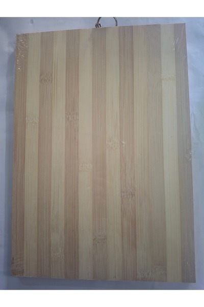 wei Tocător 24x34cm din Bambus pentru carne, legume, fructe cu inel de agatar...