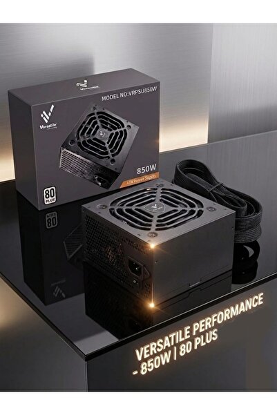 gaman Versatile 850W Power Supply 80 Plus ATX Güç Kaynağı 12CM Fanlı