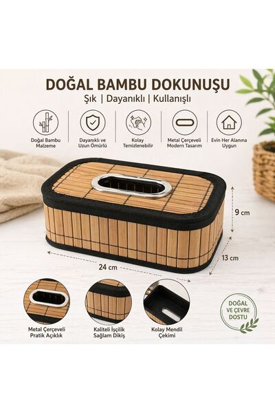 Molino Bambu Peçetelik