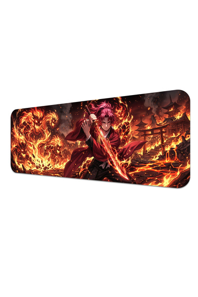 Liriya 70x30 Profesyonel Gaming Mouse Pad - Kaydırmaz Taban, Pürüzsüz Yüzey, ...