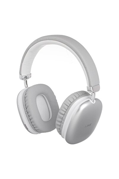 Zâna Casei Ρυθμιζόμενα Ασημένια Ακουστικά Ήχου Bluetooth με USB