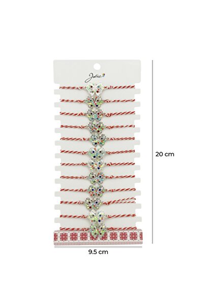 Flippy Βραχιόλι Martisor για Γυναίκες, Jolie, με Πολύχρωμο Σχέδιο Πεταλούδας,...