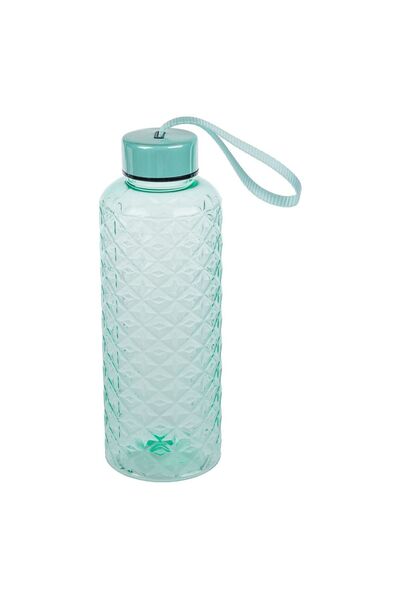 Zâna Casei Πράσινο πλαστικό μπουκάλι νερού με κορδόνι περίσφιξης - 500ml