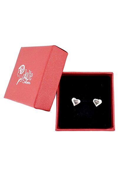 Flippy Παιδικά Σκουλαρίκια, Jolie, Ασήμι 925, Σχέδιο Καρδιάς με Χαντράκια, 1,...