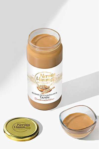 Nermin Hanım Zeytinliği Bozkır Çifte Kavrulmuş Tahin (490gr)