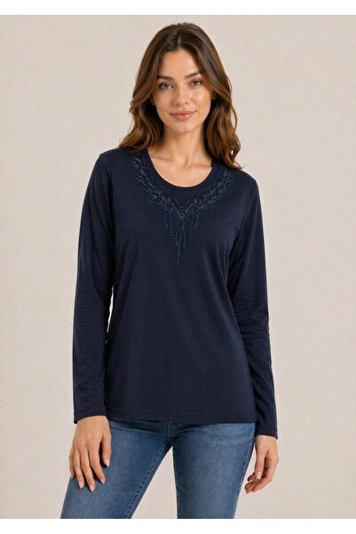 Kuraff Giyim ANNE BİSİKLET ΚΡΟΤΟΥΝΤΑ ΒΑΜΒΑΚΙΑ ΜΕ ΣΤΟΥΣΤΕΡΕΣ ΠΕΤΡΕΣ